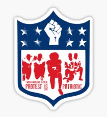 Protest IS Patriotic Sticker