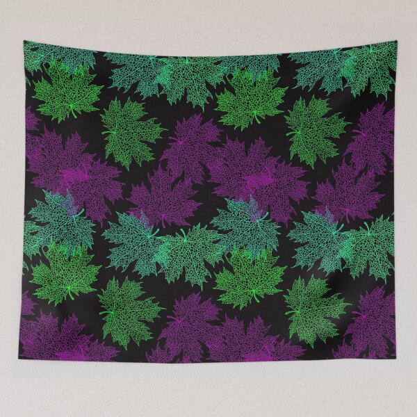Item preview, Colorful Maple Leaves pattern - M6 designed and sold by Art-by-Geoff.