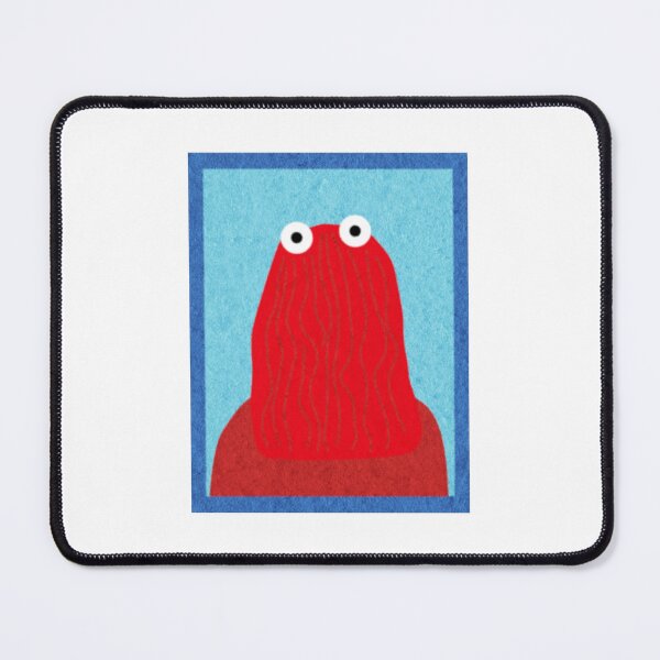 Item preview, Red guy portrait dont hug me im scared  designed and sold by Platform11west.