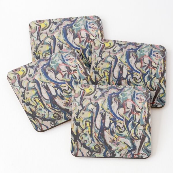 Item preview, "Murai" oil painting by jackson pollock  designed and sold by Golido.
