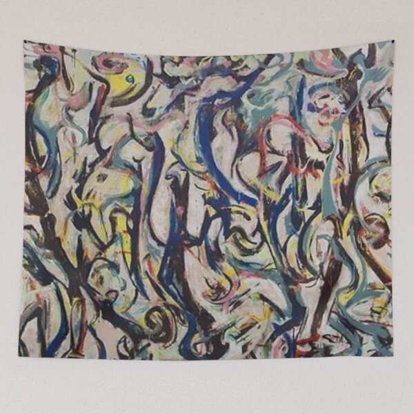 Item preview, "Murai" oil painting by jackson pollock  designed and sold by Golido.