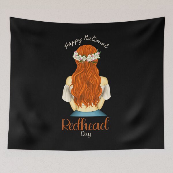 Item preview, Happy National Redhead Day designed and sold by justaimhigher.