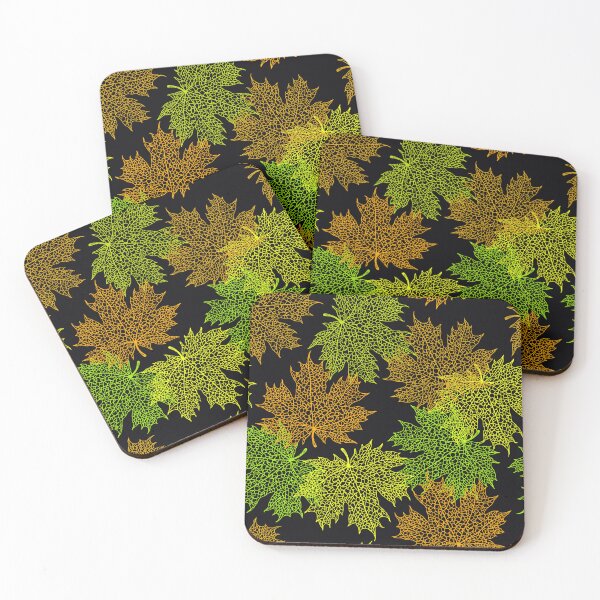 Item preview, Colorful Maple Leaves pattern - M7 designed and sold by Art-by-Geoff.