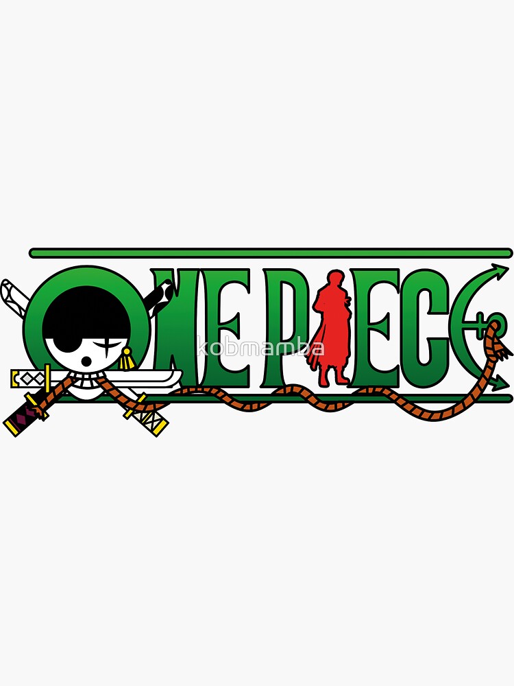 One Piece Zoro, One Piece Flag, One Piece | Sticker