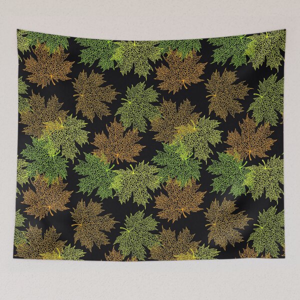 Item preview, Colorful Maple Leaves pattern - M7 designed and sold by Art-by-Geoff.