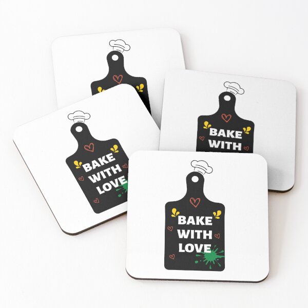 Item preview, Bake with love designed and sold by CakmakShop.
