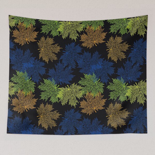 Item preview, Colorful Maple Leaves pattern - M8 designed and sold by Art-by-Geoff.