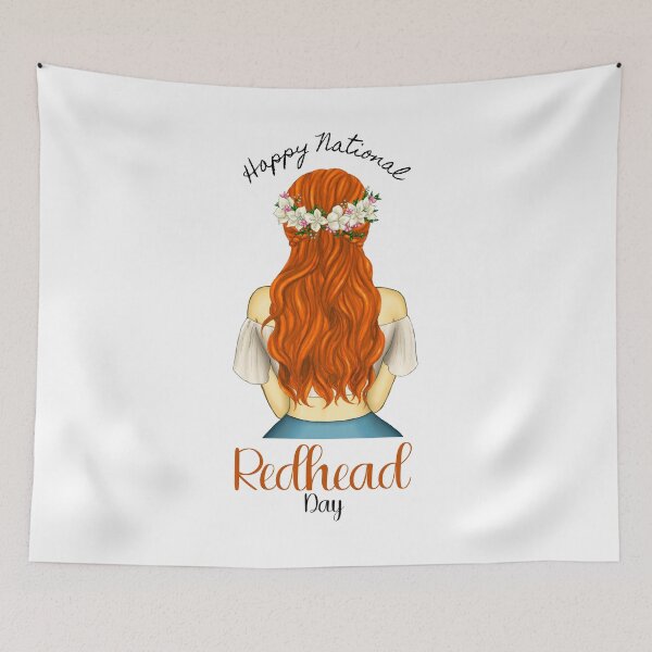 Item preview, Happy National Redhead Day designed and sold by justaimhigher.