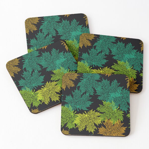 Item preview, Colorful Maple Leaves pattern - M9 designed and sold by Art-by-Geoff.