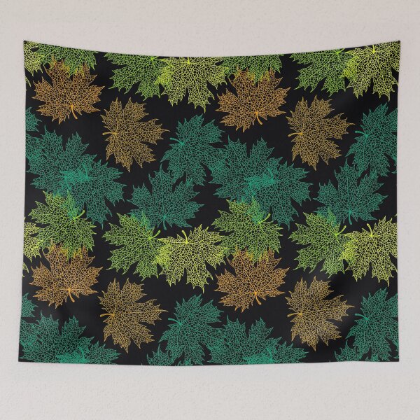 Item preview, Colorful Maple Leaves pattern - M9 designed and sold by Art-by-Geoff.