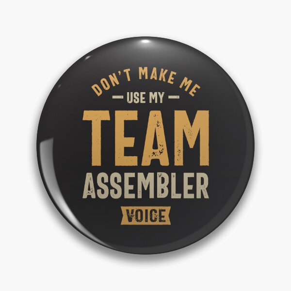 Item preview, Team Assembler Job Occupation Birthday Worker designed and sold by cidolopez.