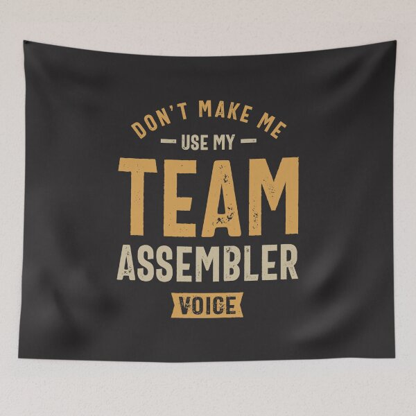 Item preview, Team Assembler Job Occupation Birthday Worker designed and sold by cidolopez.