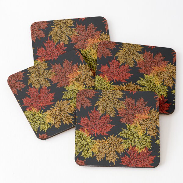 Item preview, Colorful Maple Leaves pattern - M10 designed and sold by Art-by-Geoff.