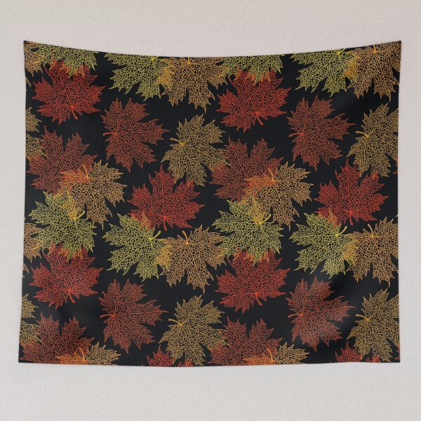 Item preview, Colorful Maple Leaves pattern - M10 designed and sold by Art-by-Geoff.