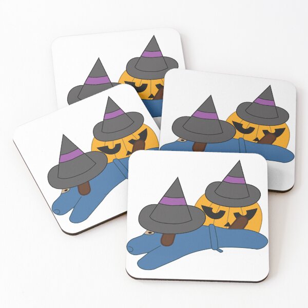 Item preview, Ninja Dog Halloween Witch Buddy designed and sold by JLouxDesigns.