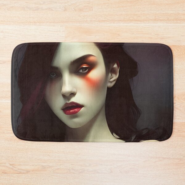 Item preview, Sexy Brunette Vampire Seductress Alluring Dark Madame Beautiful Artwork designed and sold by Eliteijr.