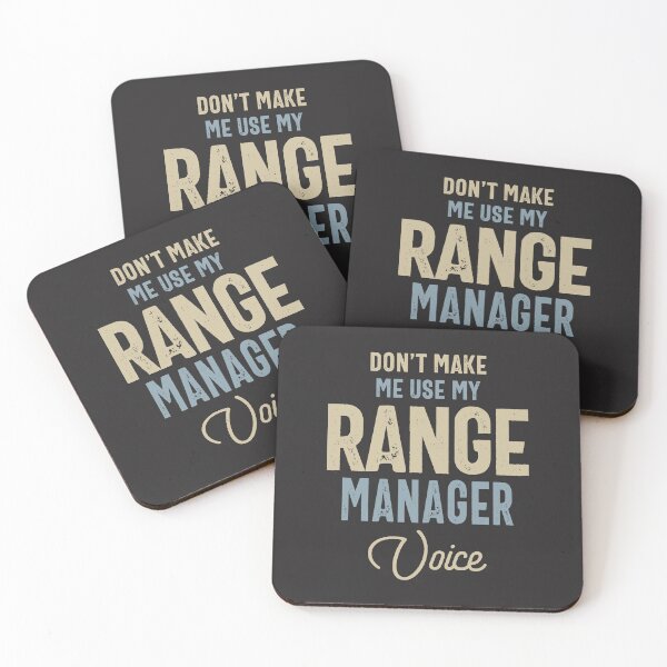 Item preview, Range Manager Job Occupation Birthday Worker designed and sold by cidolopez.