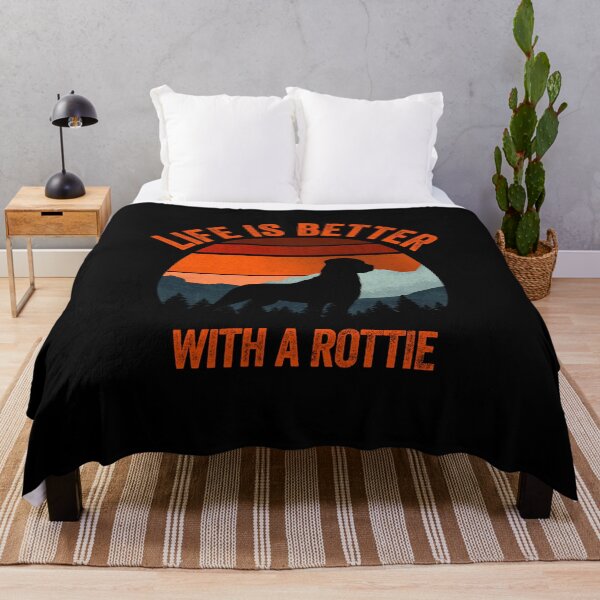 Item preview, Life Is Better With A Rottie Vintage Sky Gift designed and sold by Guarddogdrive.