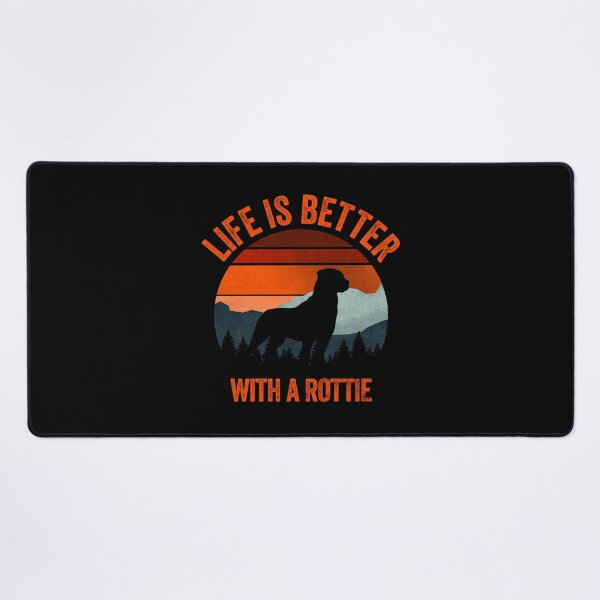 Item preview, Life Is Better With A Rottie Vintage Sky Gift designed and sold by Guarddogdrive.