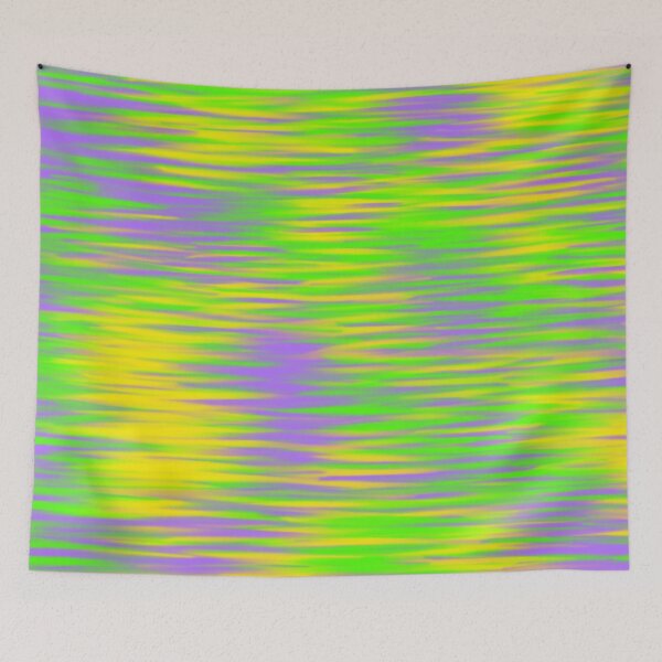 Item preview, Lavender, Green, and Yellow Water Pattern. designed and sold by rainestore.