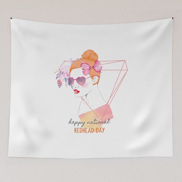 Item preview, Happy National Redhead Day designed and sold by justaimhigher.