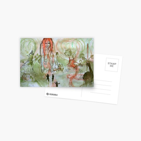 Giantess Postcard