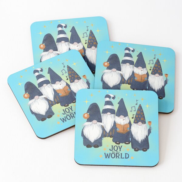 Item preview, Gnomes - Joy to the World designed and sold by Edenglow Prints & Peculiars.