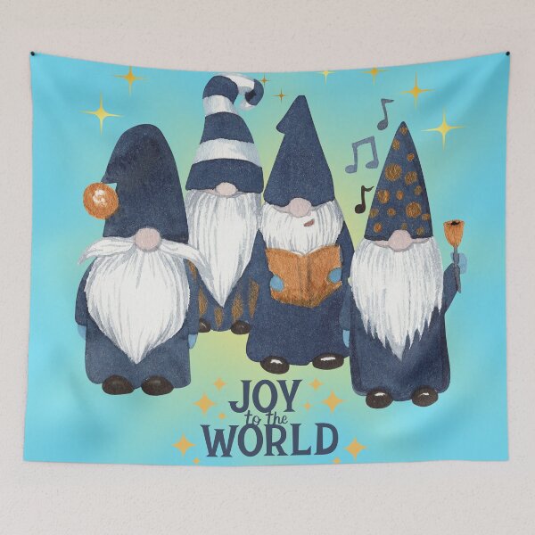 Item preview, Gnomes - Joy to the World designed and sold by Edenglow Prints & Peculiars.