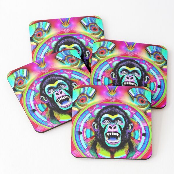 Item preview, Psychedelic Ape #1 designed and sold by Armando Alorro.