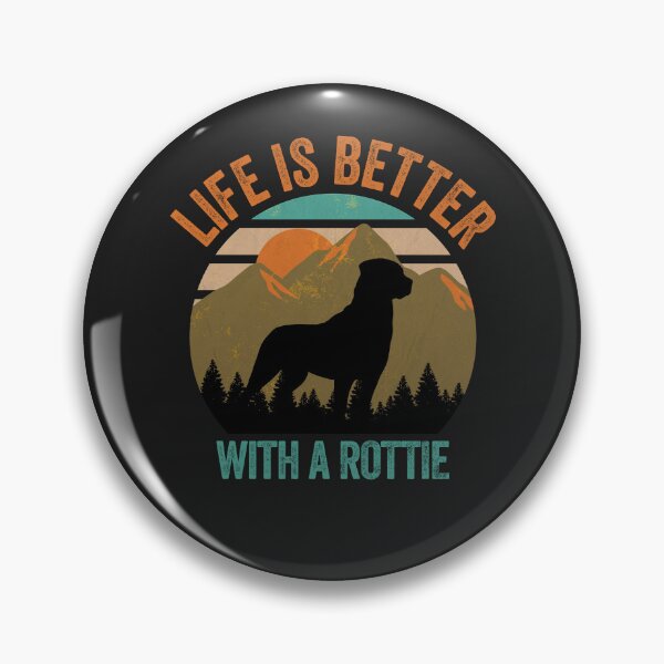 Artikelvorschau, Das Leben ist besser mit einem Geschenk von Rottie Mountains entworfen und verkauft von Guarddogdrive.