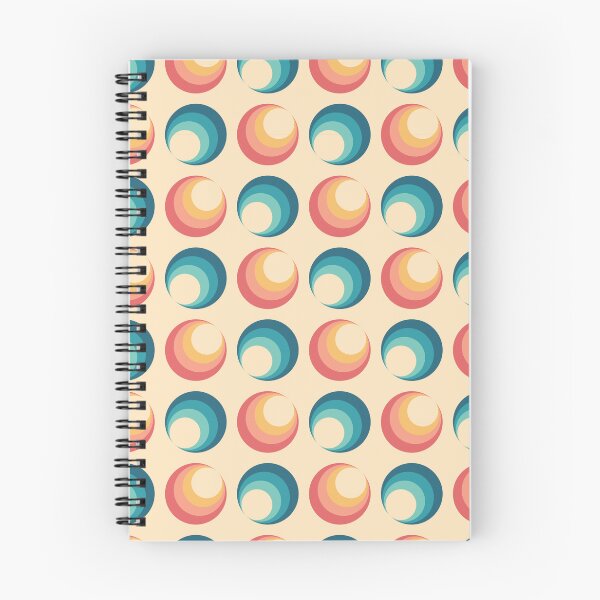 Item preview, Retro 60's 70's Circle Seamless Pattern designed and sold by bolimj.