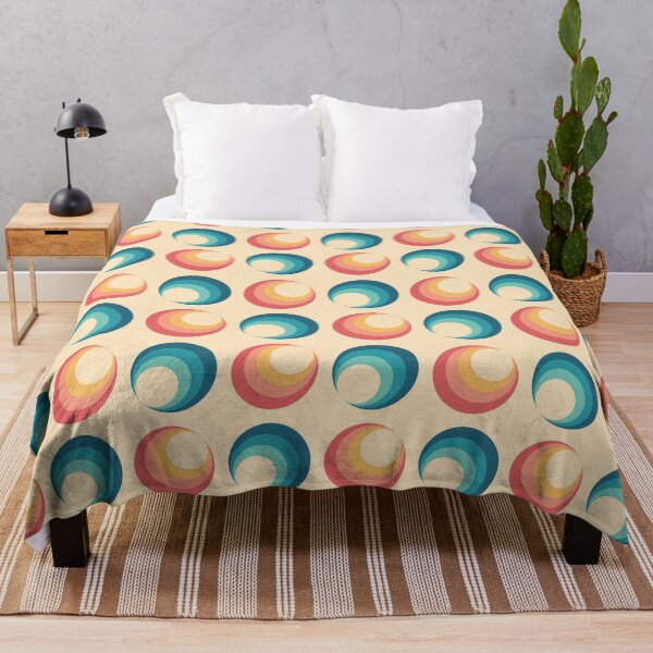 Item preview, Retro 60's 70's Circle Seamless Pattern designed and sold by bolimj.