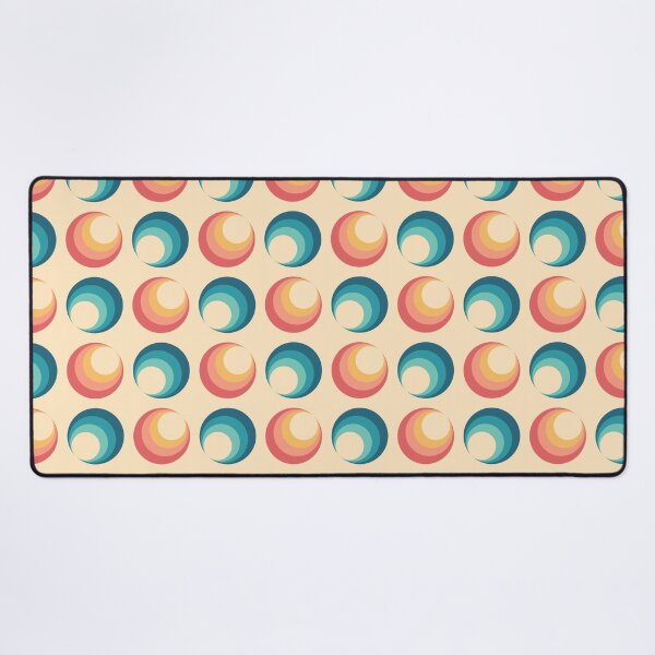 Item preview, Retro 60's 70's Circle Seamless Pattern designed and sold by bolimj.