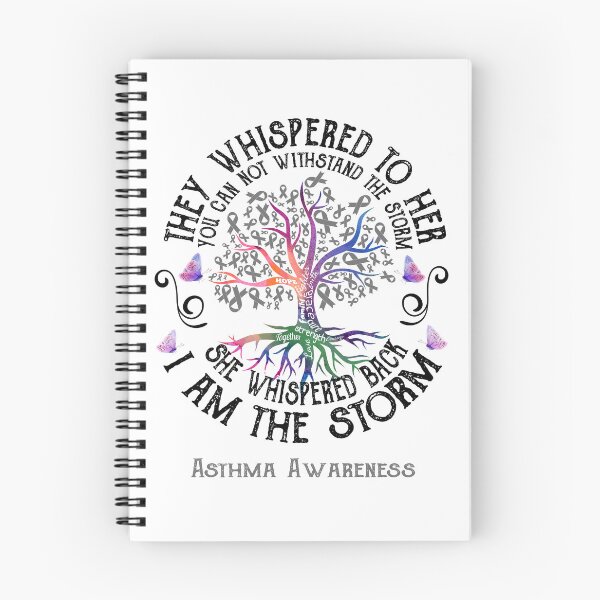 Item preview, Asthma Awareness - Asthma Warrior I Am The Storm designed and sold by RunningShop.