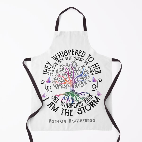 Item preview, Asthma Awareness - Asthma Warrior I Am The Storm designed and sold by RunningShop.