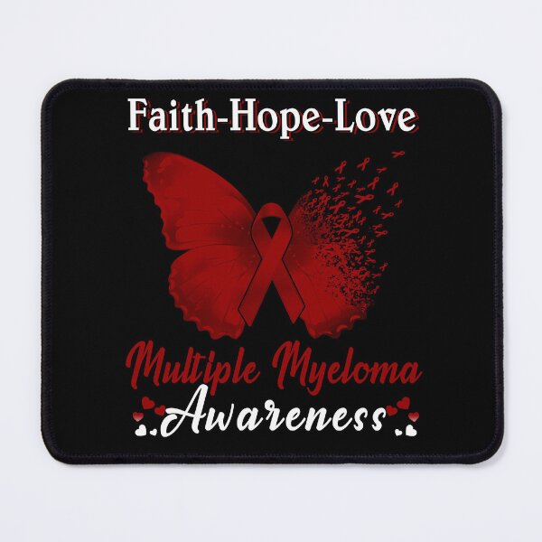 Item preview, Faith Hope Love Butterfly Multiple Myeloma Awareness designed and sold by Gillosina.