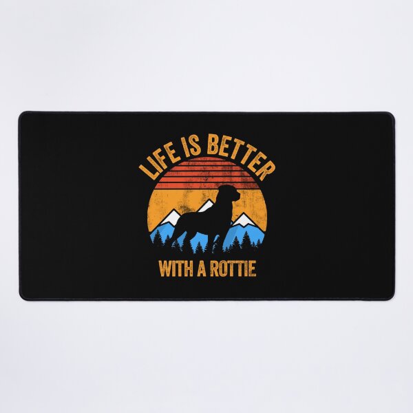 Item preview, Better With A Rottie Vintage Gift designed and sold by Guarddogdrive.