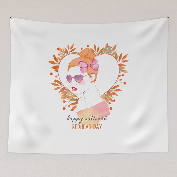 Item preview, Happy National Redhead Day designed and sold by justaimhigher.