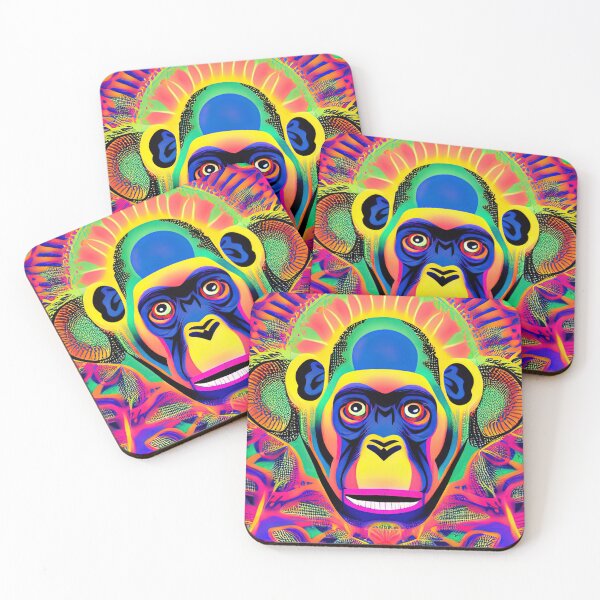 Item preview, Psychedelic Ape #5 designed and sold by Armando Alorro.