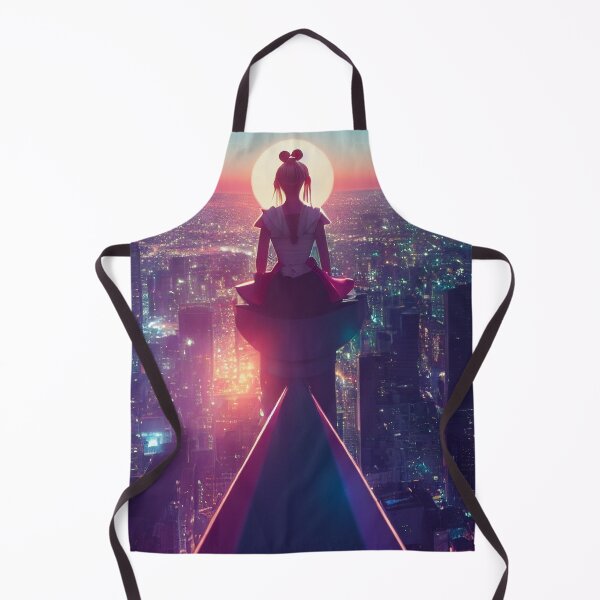 Item preview, Sailor Moon Inspired Art - Meditation Over Crystal Tokyo designed and sold by jjwalters.