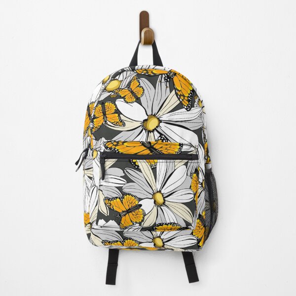 Item preview, Monarch butterflies in daisy flowers  designed and sold by Mashusha-art.