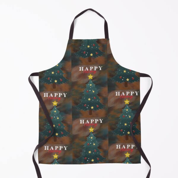 Item preview, Christmas tree happy holidays designed and sold by Tonyasartprints.