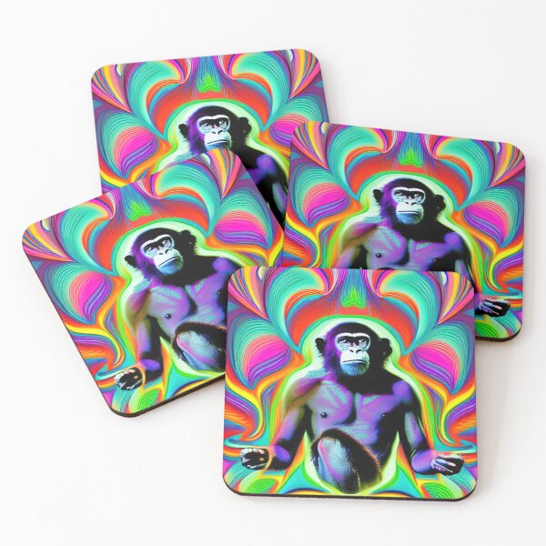 Item preview, Psychedelic Ape #6 designed and sold by Armando Alorro.