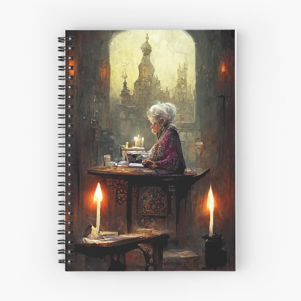 Item preview, Old Lady Writing designed and sold by Myriam Iart.