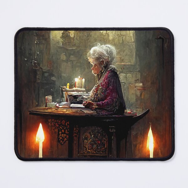 Item preview, Old Lady Writing designed and sold by Myriam Iart.