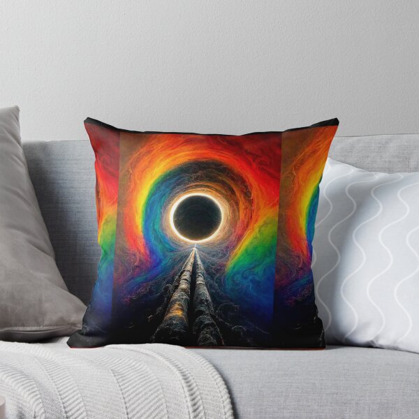 Item preview, rainbow black hole designed and sold by EzraRogers.