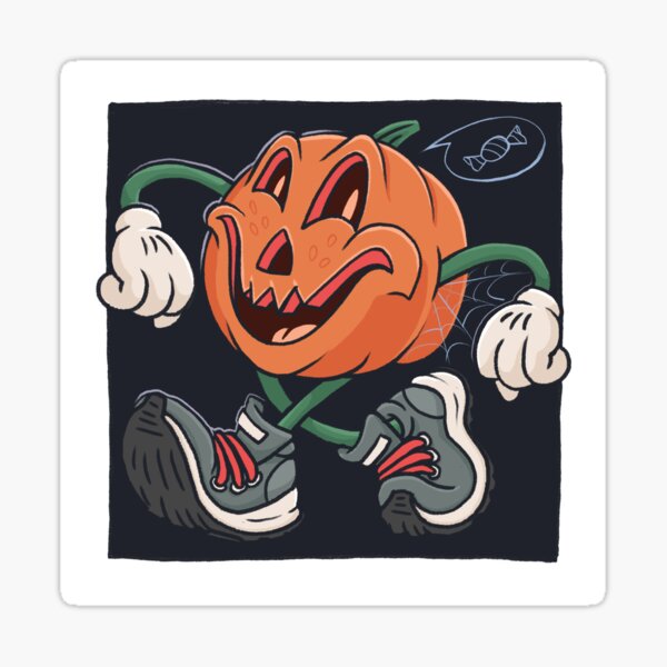 Pumpkin Jack Helloween Sticker