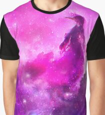 Space Penguin Graphic T-Shirt