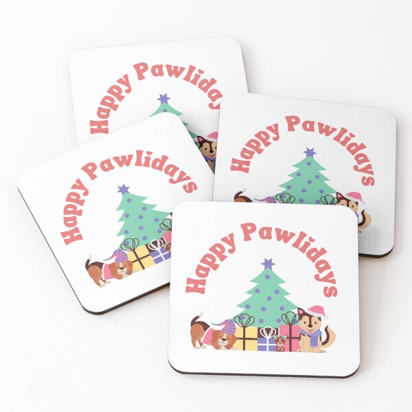 Item preview, Happy Pawlidays Christmas Festive Pets Design designed and sold by shirtshoppe.