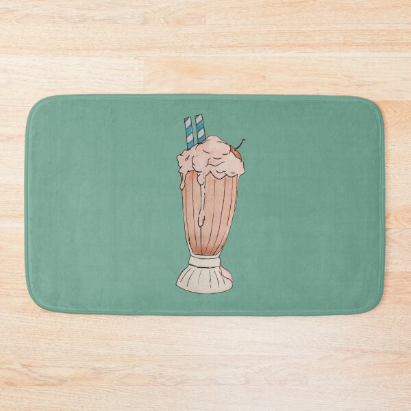 Item preview, Cherry milkshake watercolor  designed and sold by Hueyhuesart.